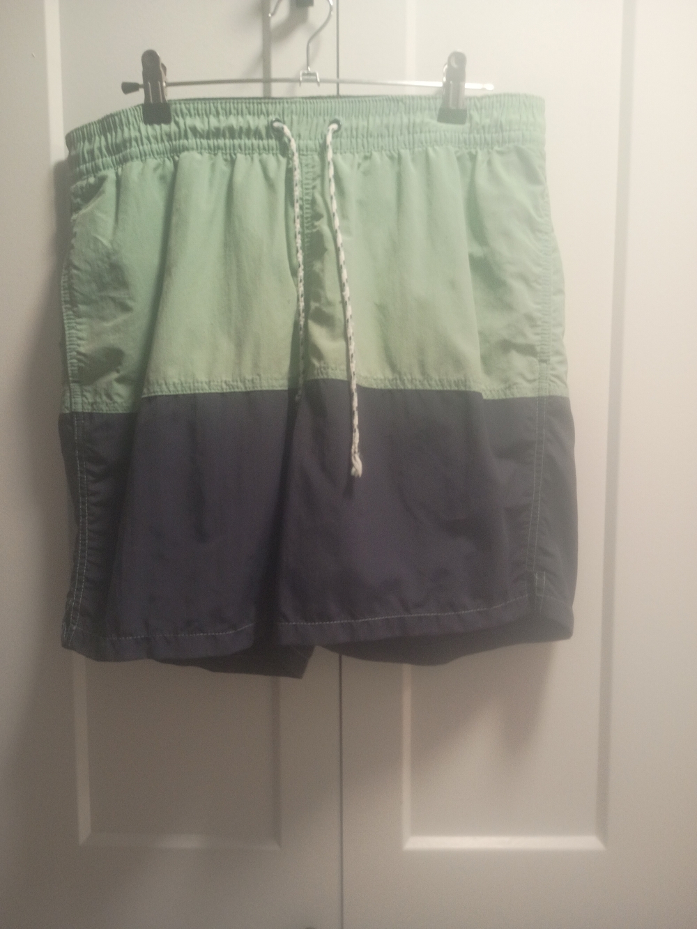 Goodfellow & Co Black Swim Shorts with White Mesh Lining